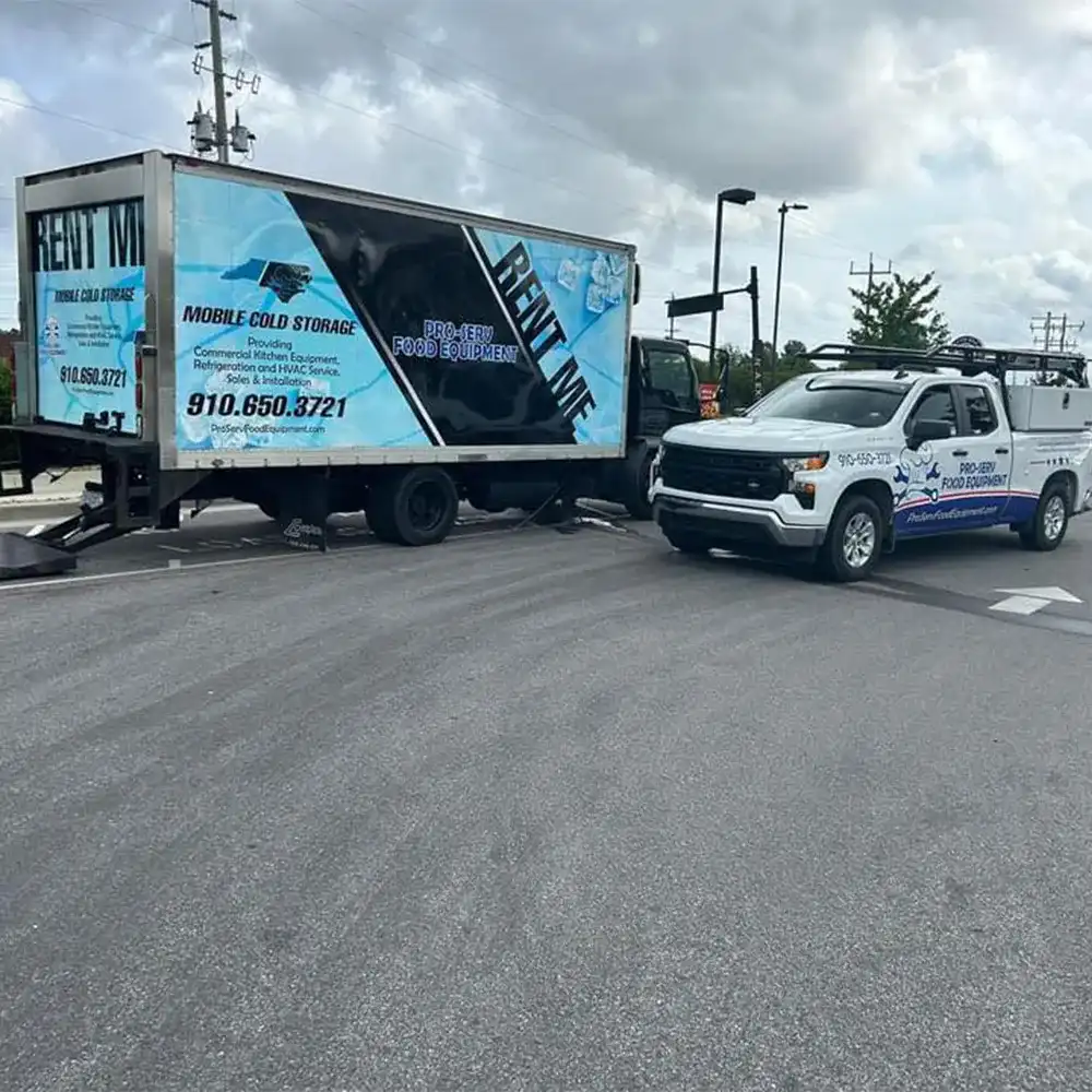 Our Refrigerated Truck Fleet: Commercial-Grade Cold Storage